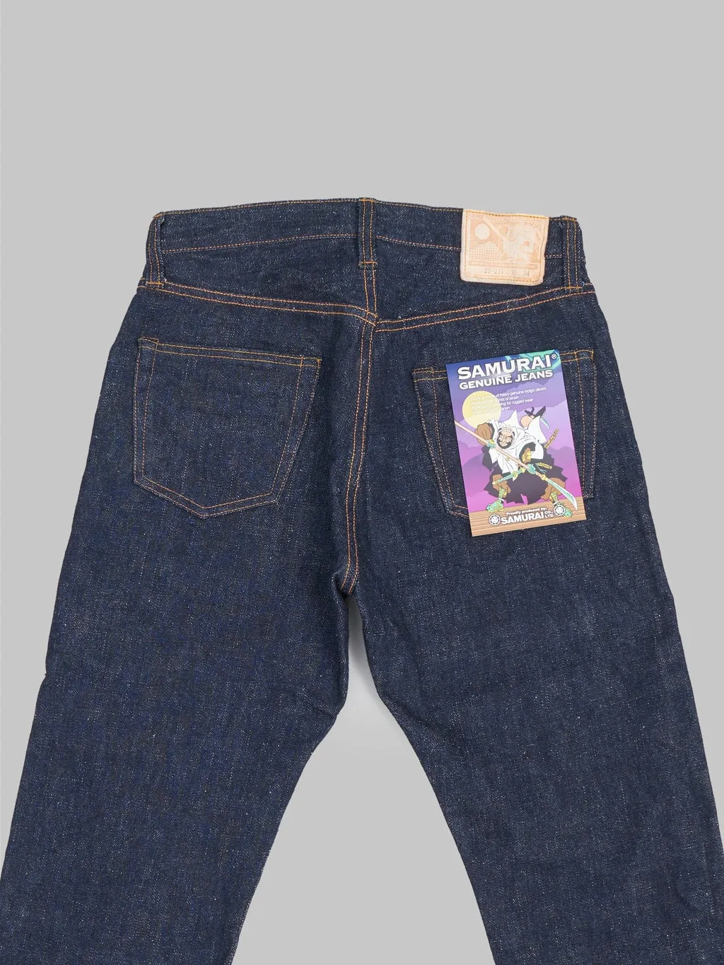 Samurai Jeans S211VX "Benkei" 17oz Relaxed Tapered Jeans