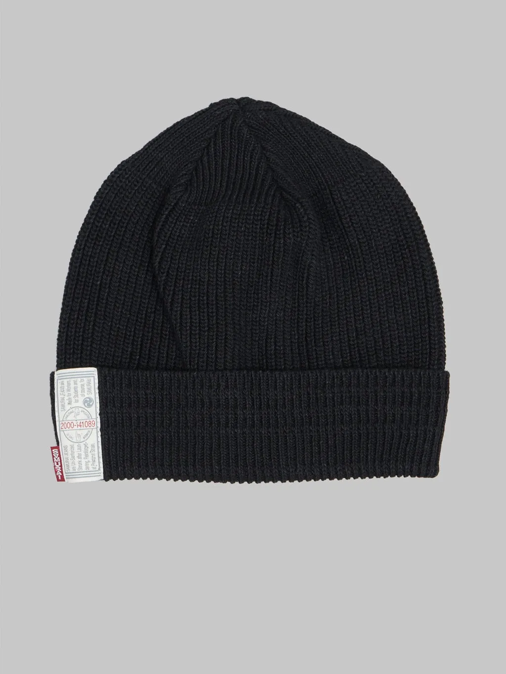 Samurai Jeans SJ501NC Watch Knit Cap Black