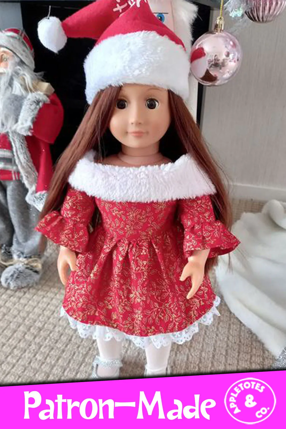 Serefina Dress 18 Inch Doll Sewing Pattern