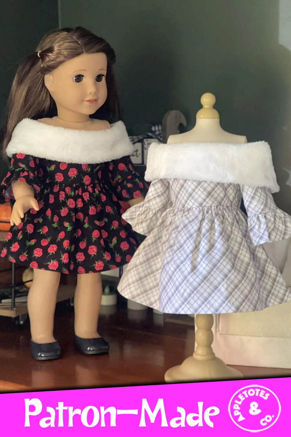 Serefina Dress 18 Inch Doll Sewing Pattern