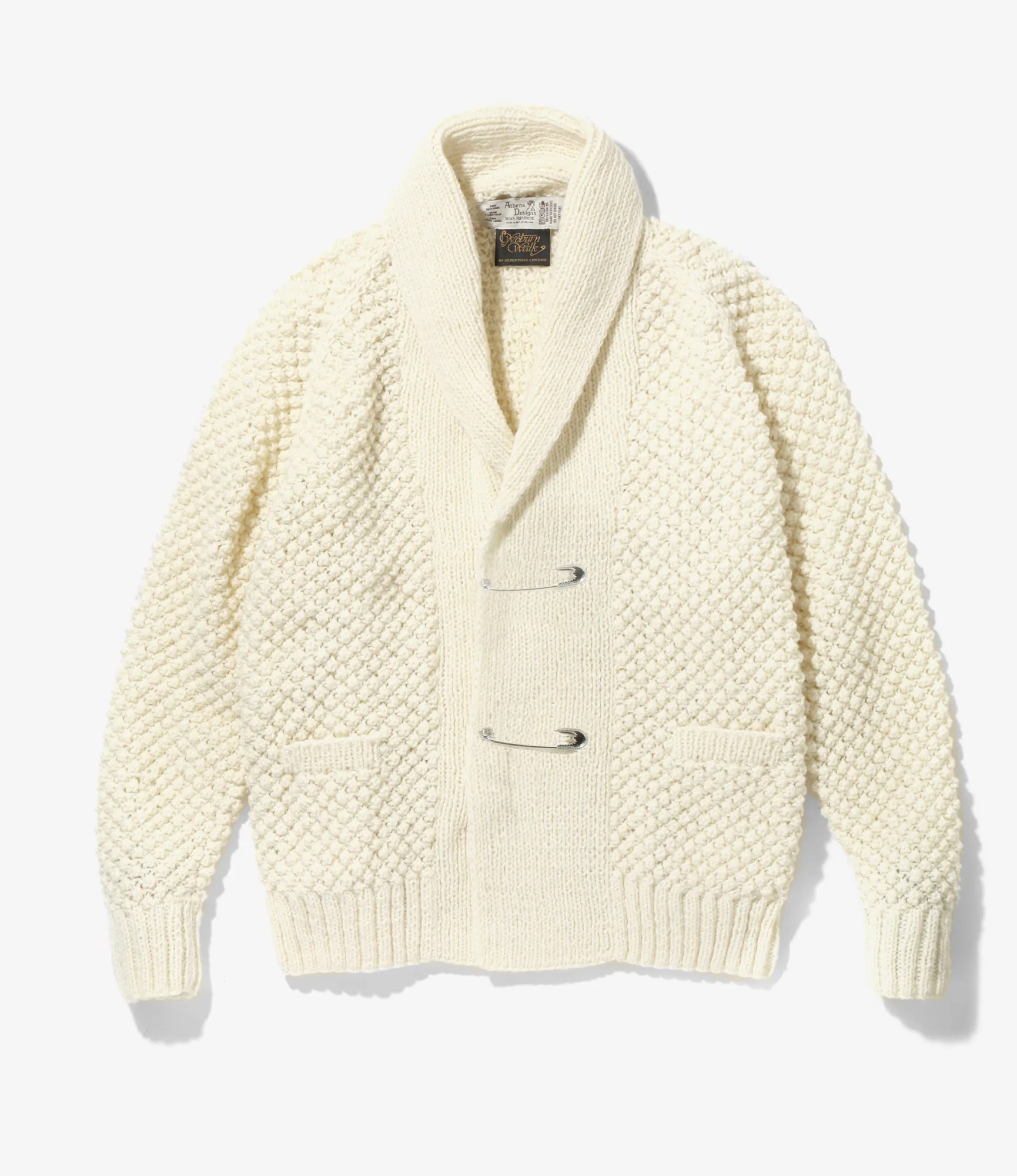 Shawl Collar Popcorn Jacket – Natural