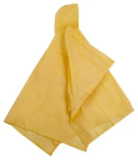 Stansport Vinyl Fashion Poncho - 52IN X 80IN - Yellow