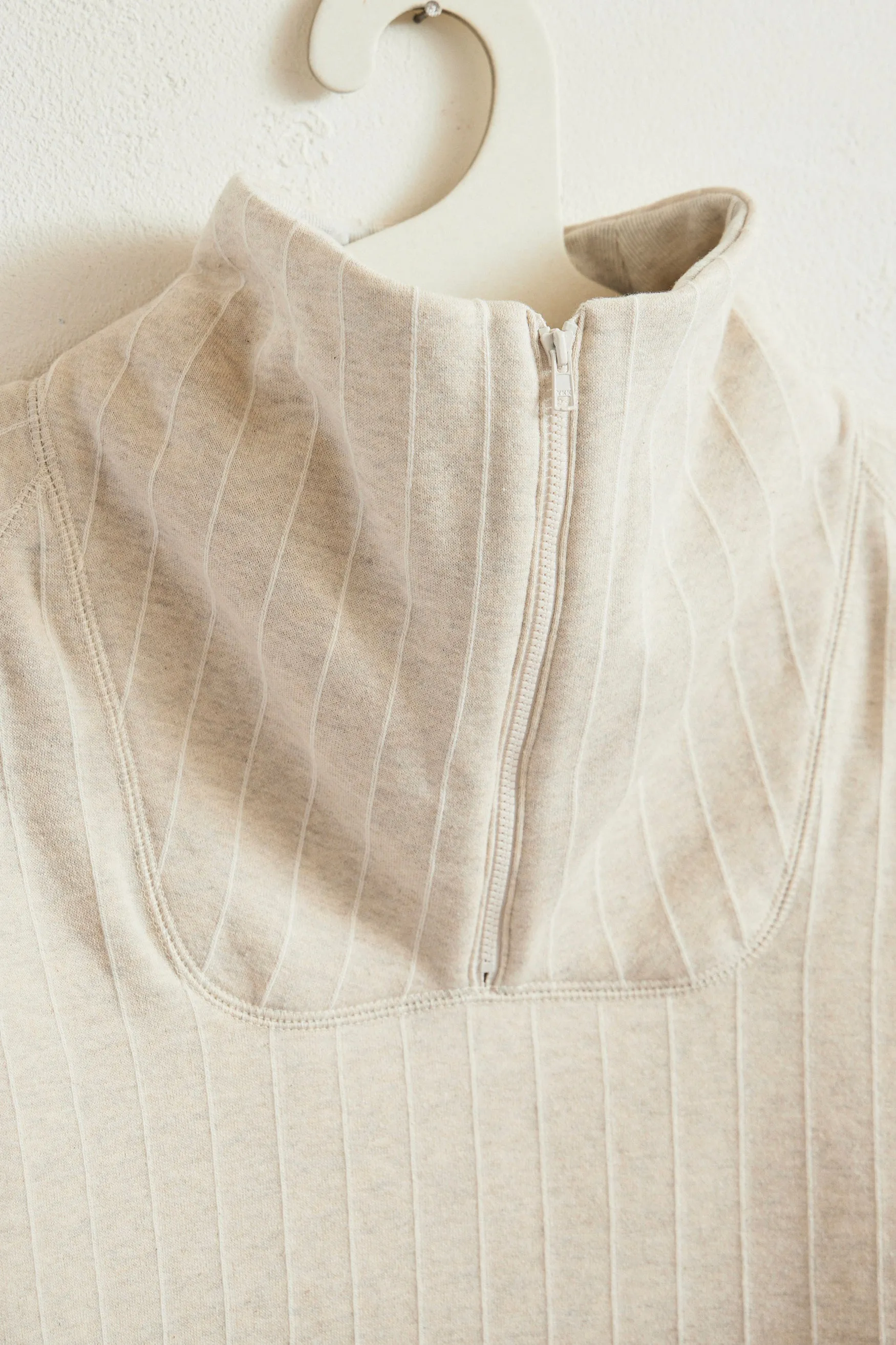 Stripe Zip Up Sweat