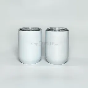 Sublimation Wine Cups 12oz Gloss