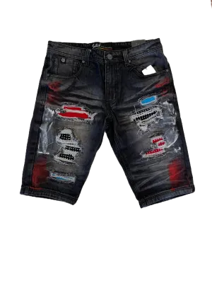 Switch "Black Jewel" Jean Shorts