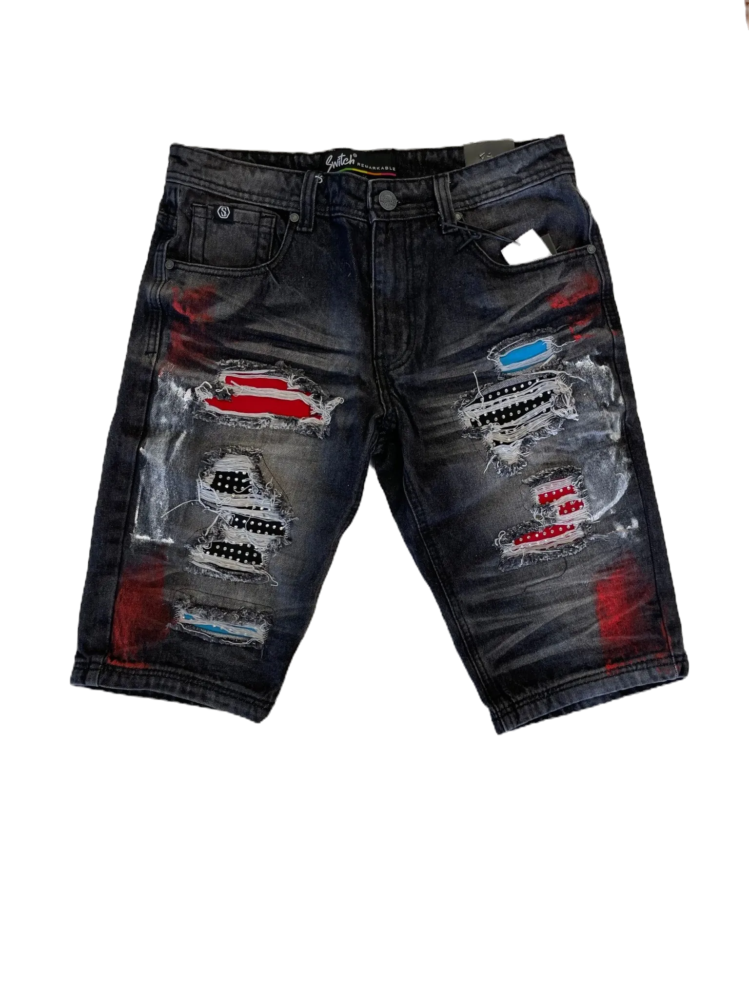 Switch "Black Jewel" Jean Shorts