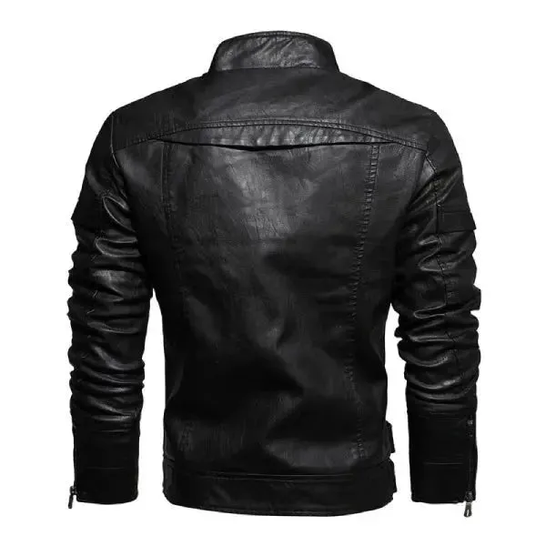 Veste biker homme