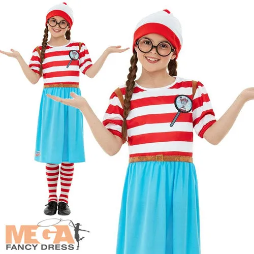 Where's She? Deluxe Wenda Costume for Girls