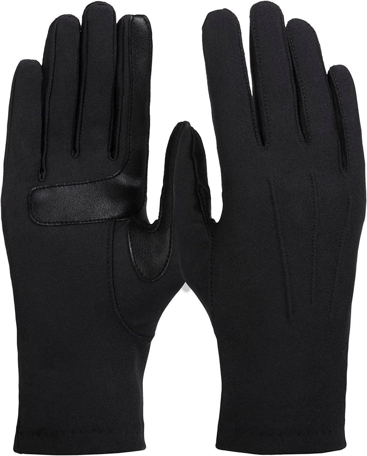 Womens Spandex Cold Weather Stretch Gloves with Warm Fleece Lininggloves