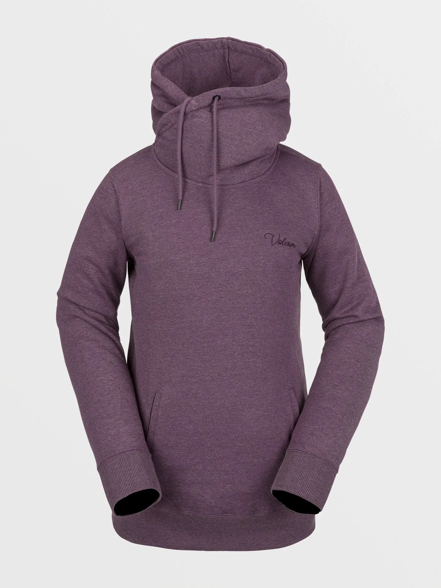 Womens Tower Pullover Fleece - Blackberry