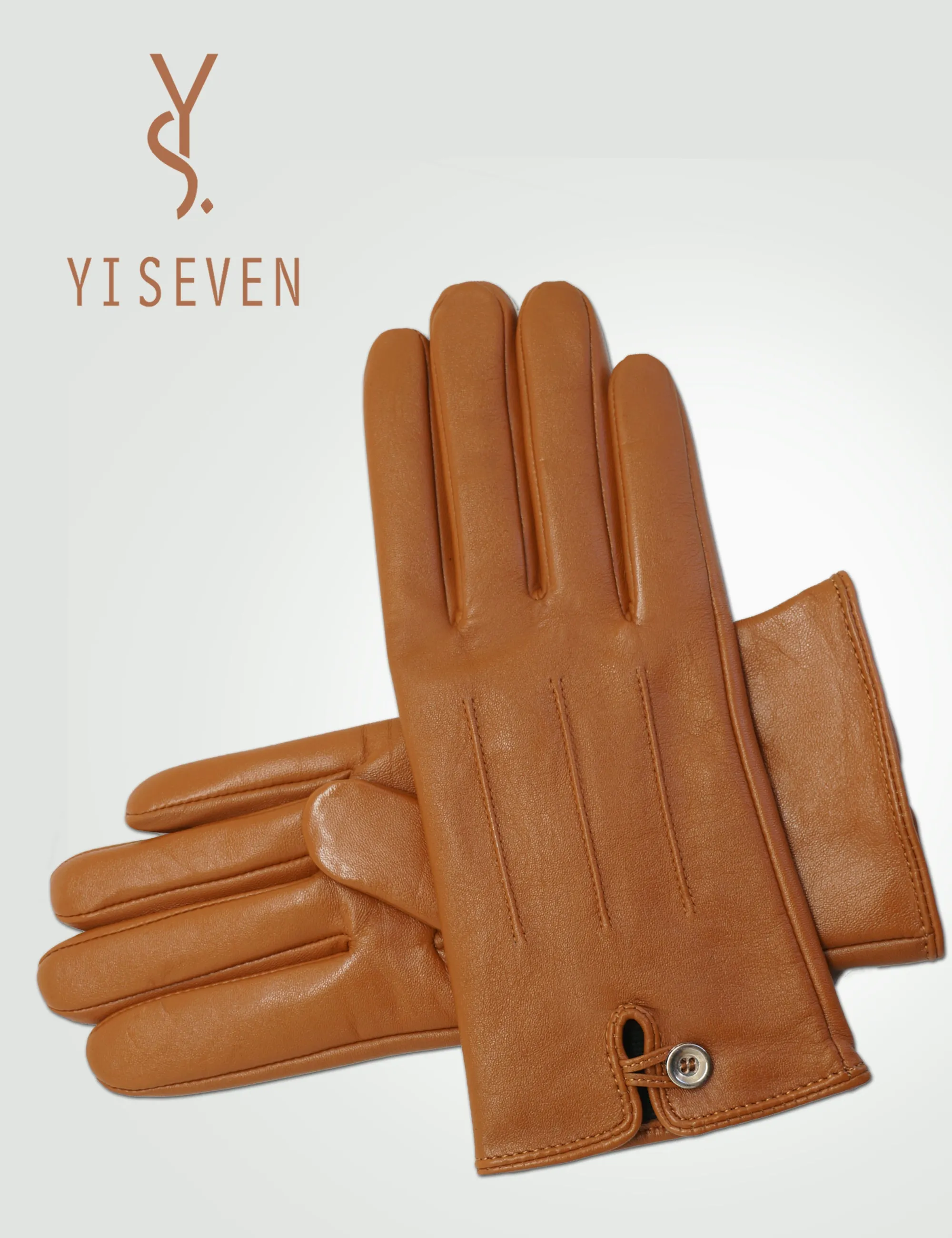 YISEVEN Women's Elegant Lambskin Leather Gloves